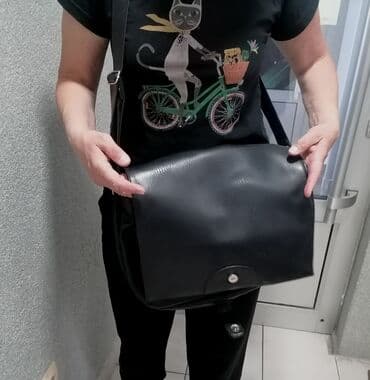 torba preko ramena: Torba za rame, Materijal: Koža — 1