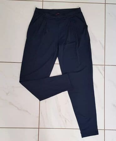 elegantne pantalone sa visokim strukom: M (EU 38), Visok struk, Šalvare — 1