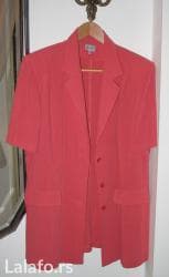 prsluk i pantalone komplet: 3XL (EU 46), Jednobojni, bоја - Crvena — 5