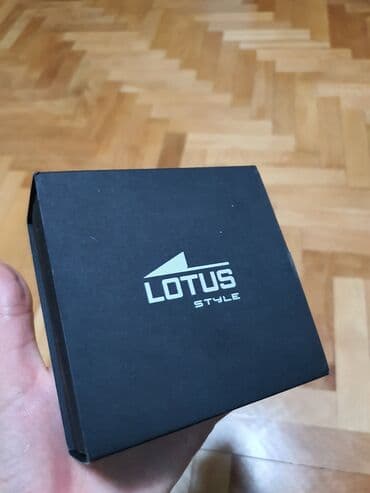 srebro beograd: Čvrsta narukvica, Lotus, Materijal: Hirurški čelik — 4