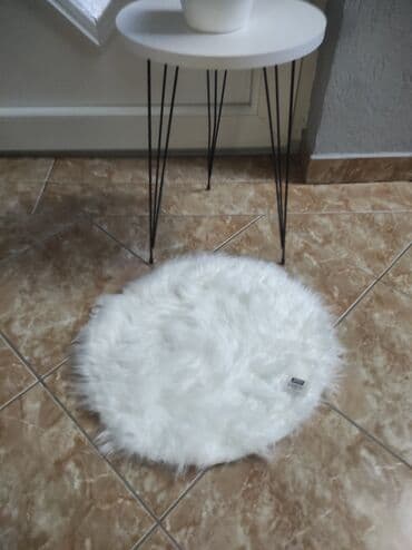 Carpets & Floor Mats: Carpet, Round, color - White — 3