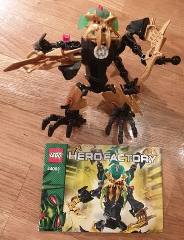 jeftine lego kocke: LEGO scarox hero factory set 44003. Velika igracka sa instrukcijama — 3