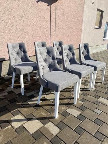 lidl tabure za decu: Elegantne trpezarijske stolice tapacirane kvalitetnim materijalima — 4