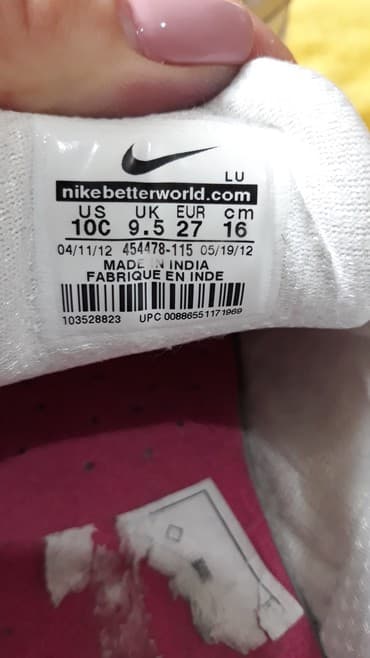 dečije patike za devojčice: Original NIKE patike u perfektnom stanju! Broj 27 — 4