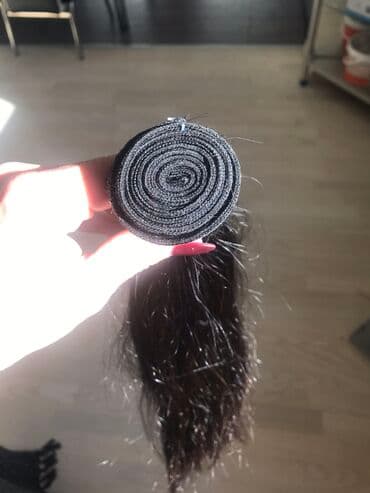 umetci za kosu od prirodne kose: AKCIJA !Poslednja Prirodna /human hair/ljudska kosa na tresi. Dužina — 3