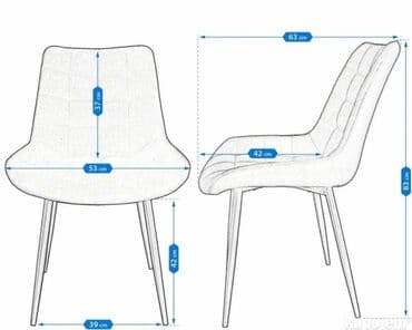 dimenzije barskih stolica: Trpezarijske stolice-Kancelarijske stolice-Kafic,Lokal,Hotel Savremene — 2
