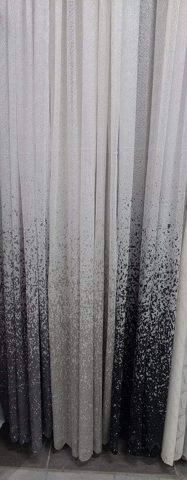 etisoni na metar: Light filtering curtains, color - Grey — 10