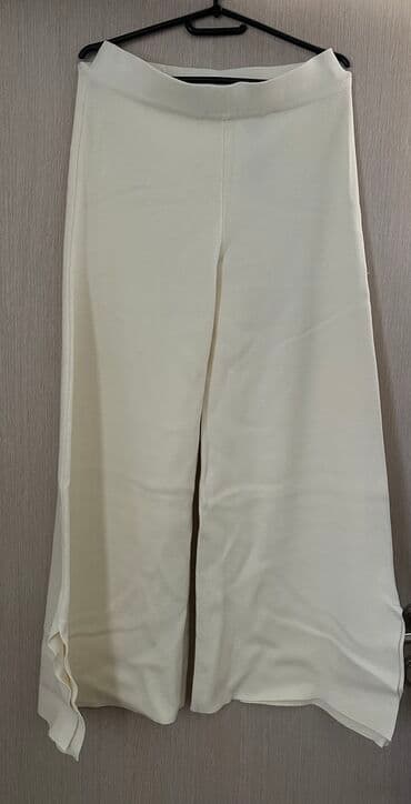 elegantne pantalone sa visokim strukom: L (EU 40), Visok struk, Zvoncare — 1