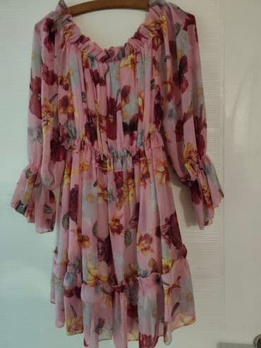 majice na jedno rame: One size, bоја - Roze, Dugih rukava — 1