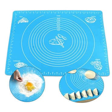 podloga za gletovanje: Nelepljiva silikonska podloga za testo Cook XXL Mat 70x50 cm Boja  — 9