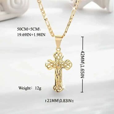 cartier ogrlica: Ogrlica sa priveskom, Sector, Materijal: Hirurški čelik — 14