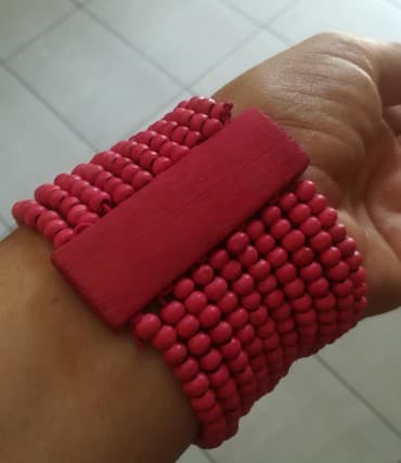 metalna narukvica za sat fossil: Višeslojna narukvica, Materijal: Plastika — 1