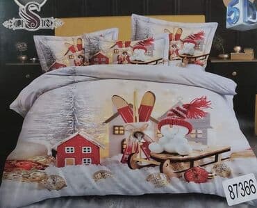 Bed sheets: Double, color - Multicolored, Turkey — 15