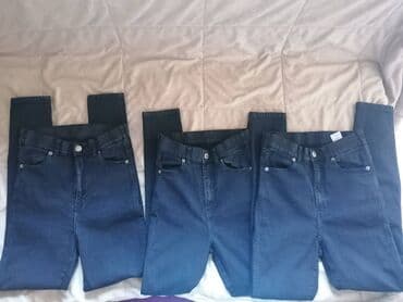 parka s: Teksas, Visok struk, Skinny — 1