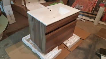 Komode: Ugradni lavabo sa korpusom
Dimenzije 61x47. Visina 40cm — 4