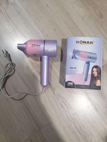 trake za kosu h m: Sklopivi fen Sonar novo. 1500w 1200din. Fenomenalno za upotrebu. Brzo — 2