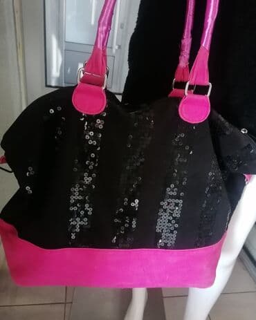 desigual torba crna: Torba za rame, Materijal: Platno — 4