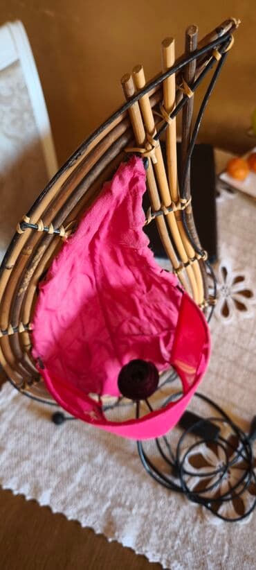 sinska rasveta dnevna soba: Stona lampa, bоја - Roze — 3