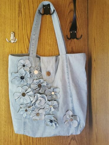 dior rumenilo cena: Torba za rame, Handmade, Materijal: Platno — 5