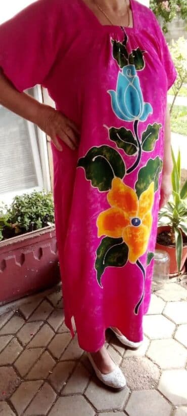 svecana haljina s: 2XL (EU 44), bоја - Roze, Kratkih rukava — 1