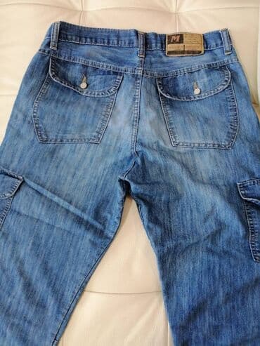trake za kosu h m: Kratke pantalone texas vel M. Obim struka 76 cm, obim bokova 116 cm — 9