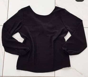 bluza velucine m: L (EU 40), bоја - Crna — 1