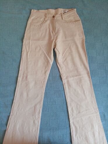 pantalone s: M (EU 38), Normalan struk, Zvoncare — 1