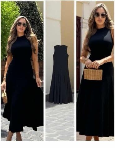 zara haljine za punije: Zara bоја - Maslinasto zelena, Na bretele — 6