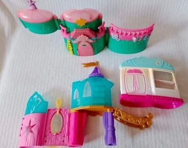 japanke na vezanje: Dvorac male srene tobogan moj mali poni polica poslastica shopkins — 1
