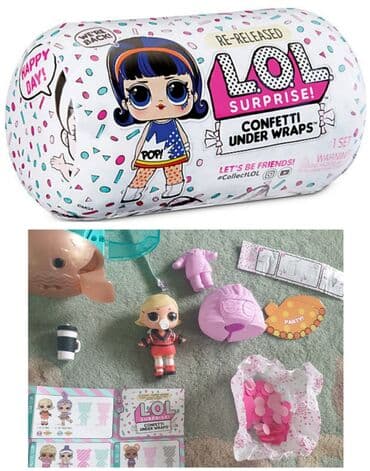 zvucnik sa pricama za decu: ﻿LOL suprise confetti under wraps nova lutka original, samo otvorena — 1