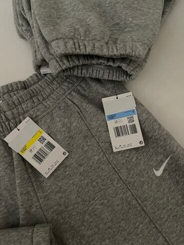 trenerka s: Nike, S (EU 36), Jednobojni, bоја - Siva — 4