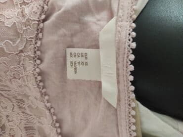 H&M, S (EU 36), Likra, Jednobojni, bоја - Bež — 3