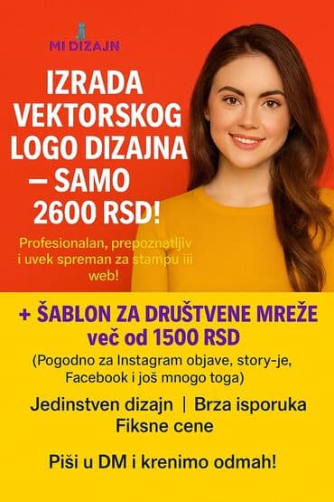 usluge grafickog dizajna: Izrada profesionalnog i prepoznatljivog vektorskog logo dizajna za — 1