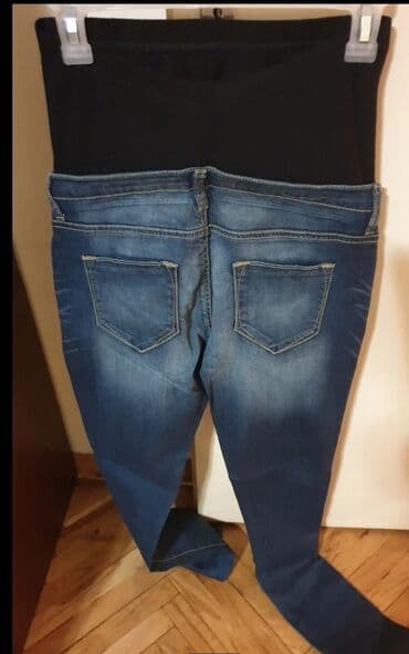 navigare farmerke: Zara-trudnicke farmerke- s-m-made in italy — 2