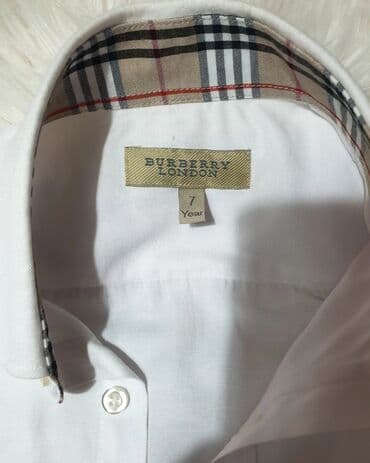 bunda s: Burberry, Dug rukav, Karirano, 122-128 — 2