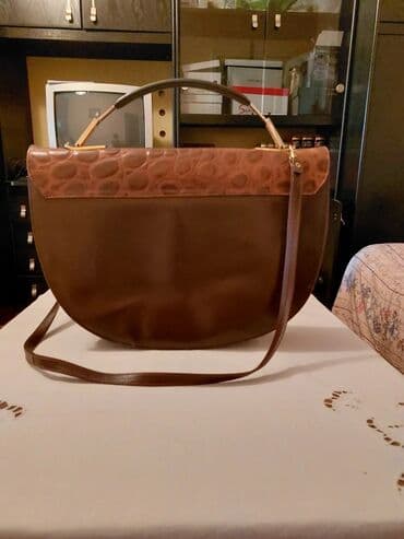 venecijanska maska: Elegantna torbica, Materijal: Koža — 5