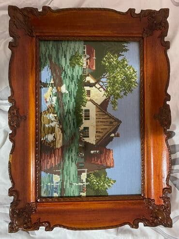 Gobleni: Goblen, Upotrebljenо, 25 x 40 cm, Pokupiti na licu mesta