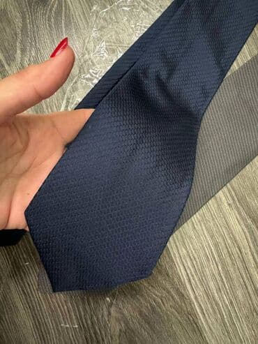 elegantne pantalone sa visokim strukom: Kravata, Trussardi Collection — 1