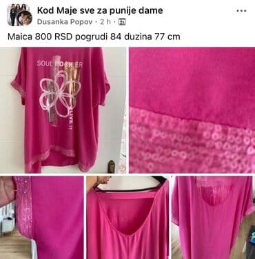 ženski satovi calvin klein: 2XL (EU 44), Pamuk, Jednobojni, bоја - Roze — 6