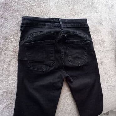 crni sorc za fizicko: Nove Mango crne farmerke XS. Potpuno nove Mango crne farmerke, nikad — 6
