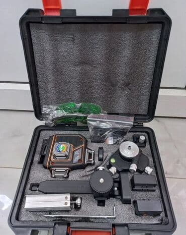dmx laser: Kzubr KLL-G16-TQ 4D16 360° laserski nivelator sa zelenim laserom — 2