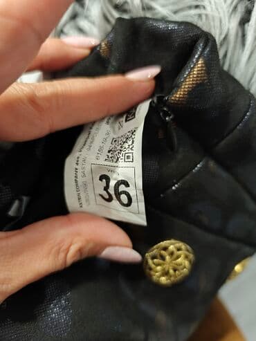 vunene pantalone: S (EU 36), Poliester, bоја - Šareno, Leopard, krokodil, zebra — 4