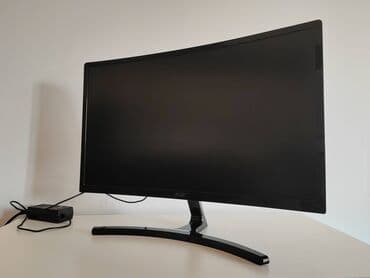 Monitori: Acer Zakrivljen Monitor Nitro 144Hz Acer zakrivljen monitor ED242QR — 9