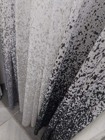 etisoni na metar: Light filtering curtains, color - Grey — 4