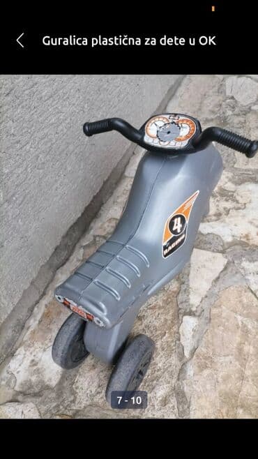 konjic za decu: Guralica mala lepa za malo dete plastična možda 2 g
Ispravno
 Mirjevo — 5
