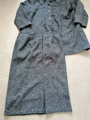 swarovski komplet mindjuse i ogrlica: 3XL (EU 46), Jednobojni, bоја - Siva — 2