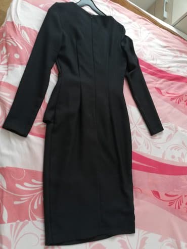 p.s novo haljine: PS Fashion S (EU 36), bоја - Crna, Večernji, maturski, Dugih rukava — 6