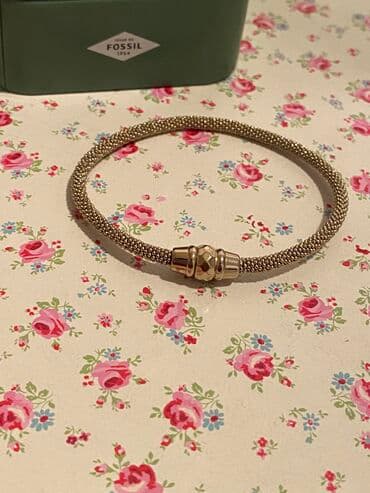 golden rose ulje za usne: Fosil - narukvica na magnet, u boji zlata — 2