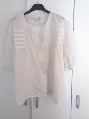 svecane pantalone i bluze: L (EU 40), Jednobojni, bоја - Boja slonovače — 1