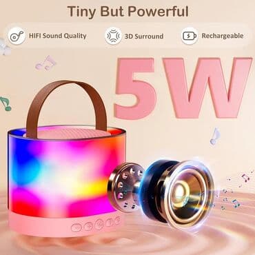 najbolji bluetooth zvucnici do 50e: Karaoke Bluetooth Rgb Prenosni Zvucnik D23 Karaoke mašina ima odličan — 12